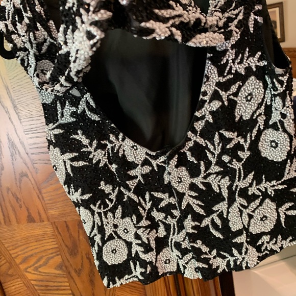 Beautiful beaded top the second and fourth picture shows the beautiful back ❤️ - Picture 6 of 6